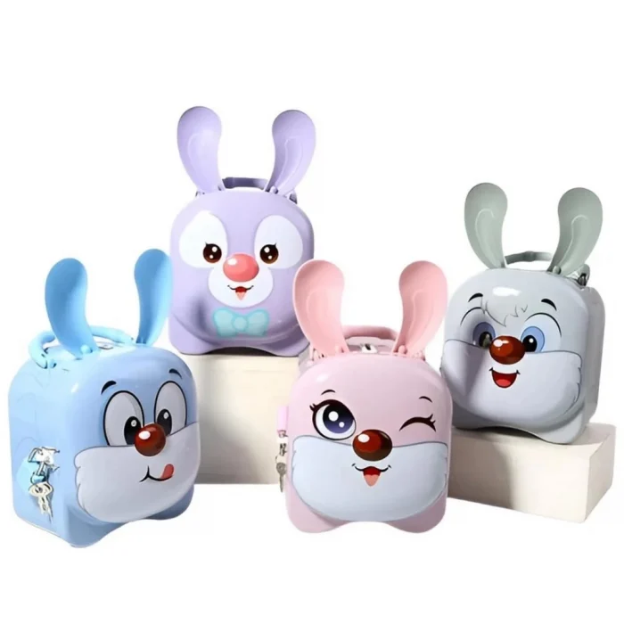 Kilitli Metal Kulak Kumbara