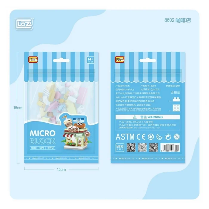 LZ8602 NessiWorld Blok Oyuncak Poşet -Vagonlife