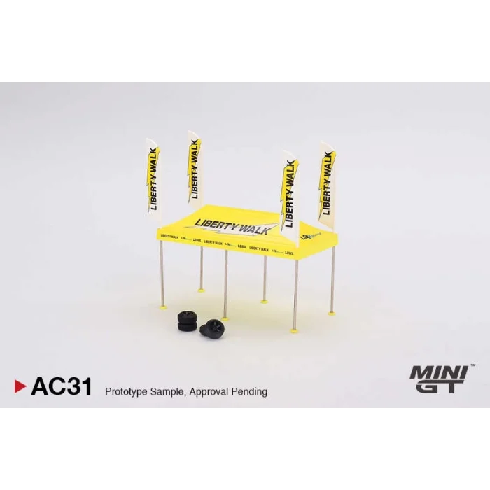 NessiWorld GT 1/64 Paddock Service Tent Set - LB Racing