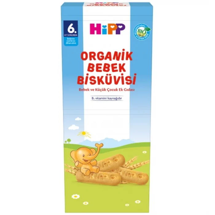 Organik Bebek Bisküvisi 180 Gr