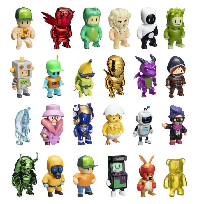 PMI SG2007 STUMBLE GUYS SÜRPRİZ ŞAPKA 2 FİGÜR 18Lİ DİSPLAY