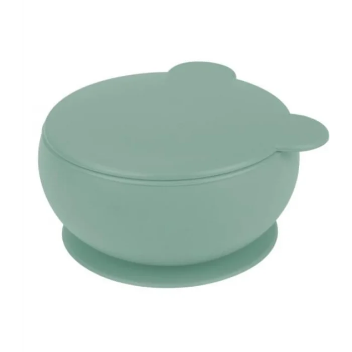 Silikon Kapaklı Kase River Green