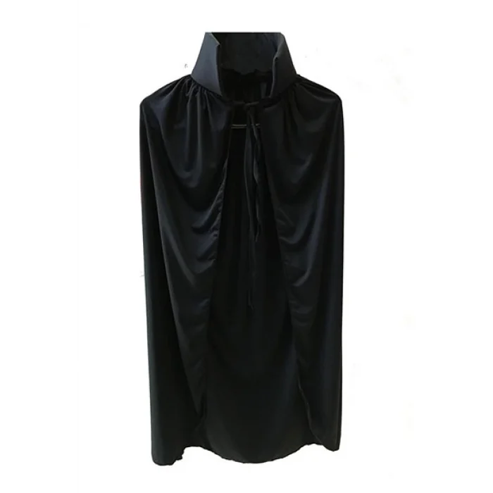 Sİyah Yakalı Pelerin - Vampir Pelerin - Dracula Pelerin 90 cm