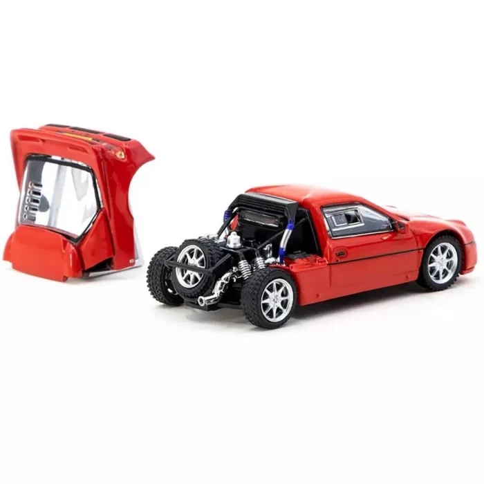 NessiWorld Works 1/64 Ford RS200 Red