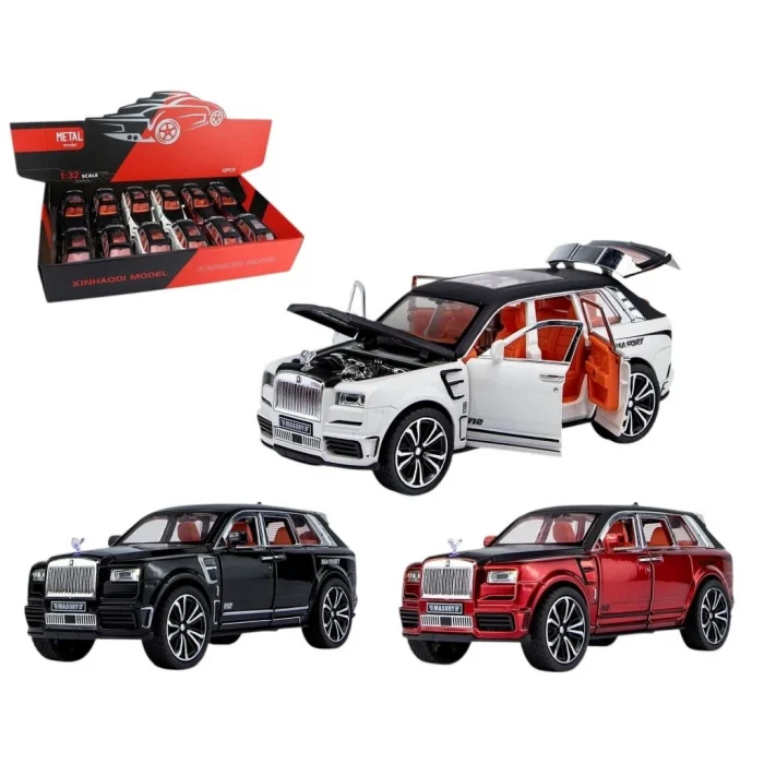 XHD-B3213 1 32 C-B IŞIKLI SESLİ MODEL RR METAL JEEP