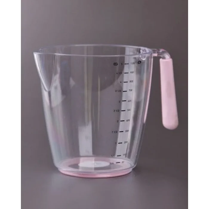 Ölçü Ve Hamur Kabı 1000 Ml - Silikon Sap