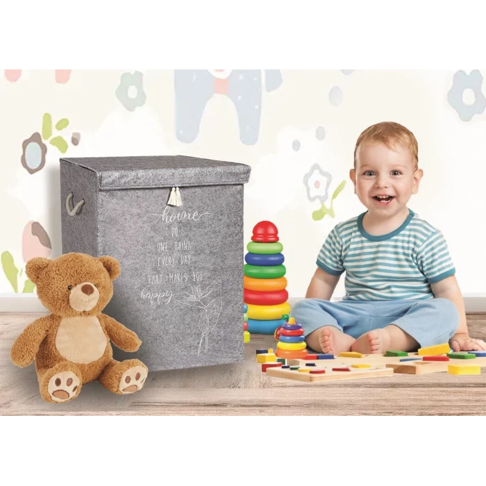 Oyuncak Sepeti Lüx - Eşya Saklama Kutusu Keçe - Mega Boy