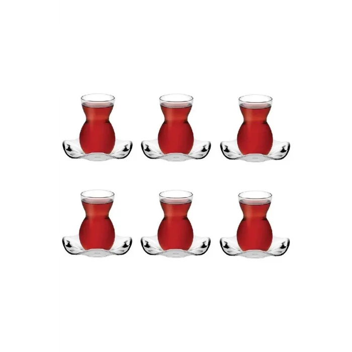 Paşabahçe 96574 Dantel Çay Takımı 140 cc 12 Parça