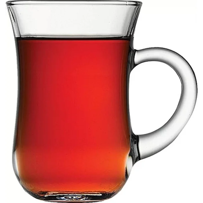 Paşabahçe Keyif Kulplu Çay Bardağı 6lı Set 55411