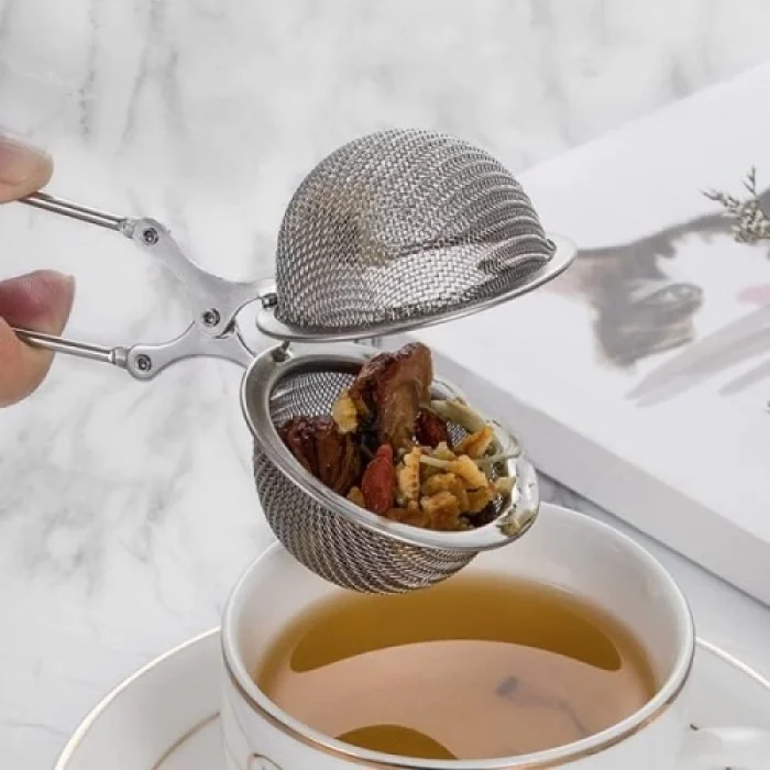Paslanmaz Çelik Bitki Çayı Demleme Süzgeci