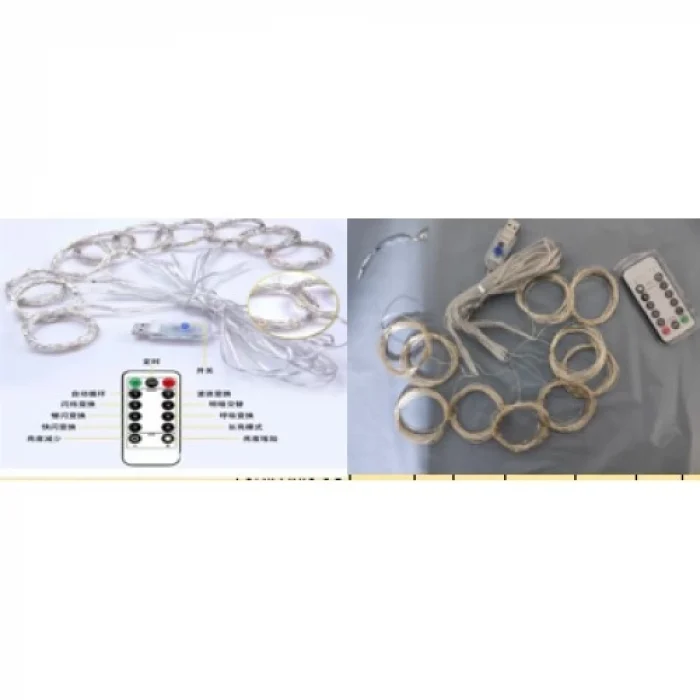 Peri Perde Led 3*3m 300 Led Gün Işığı