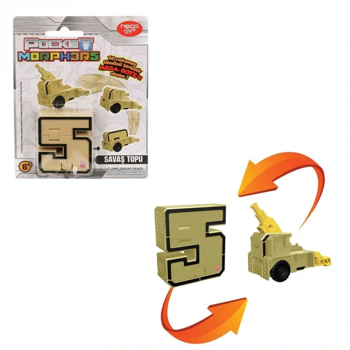 PM/6888 Pocket Morphers Dönüşebilen Numaralar / Tekli satılır