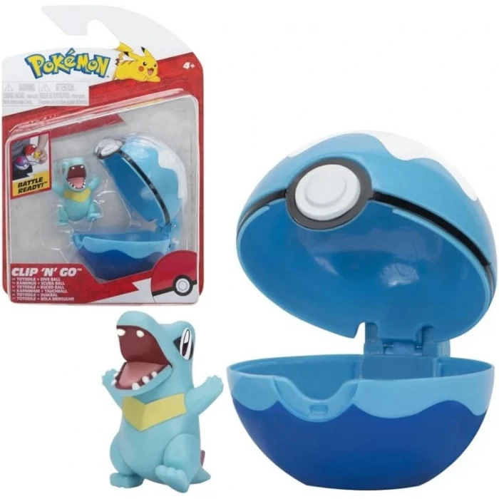 Pokemon Clip N Go Asorti