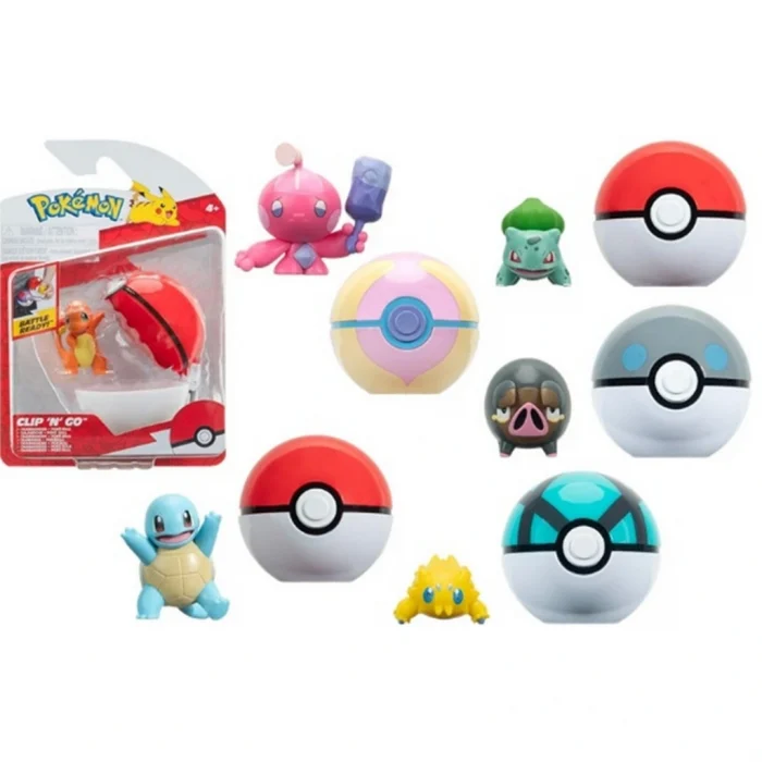 Pokemon Clip N Go Asorti