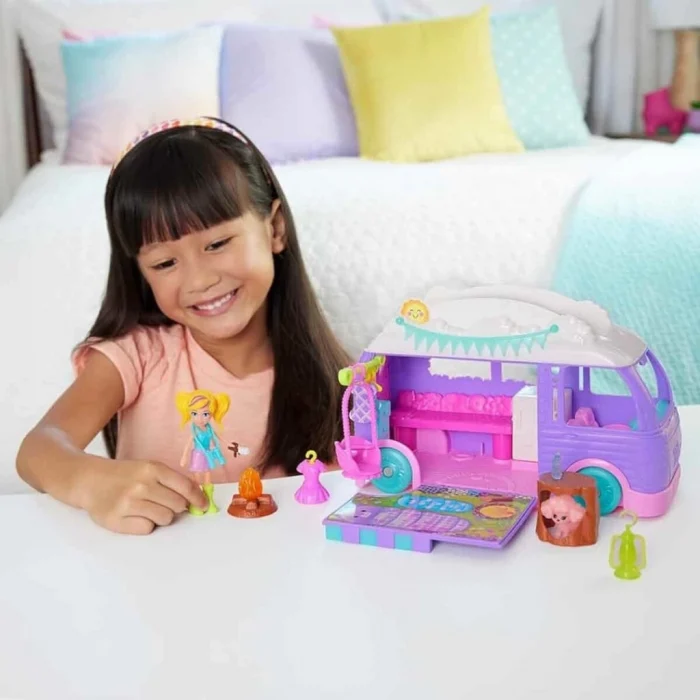 Polly Pocket Eğlenceli Karavan Oyun Seti