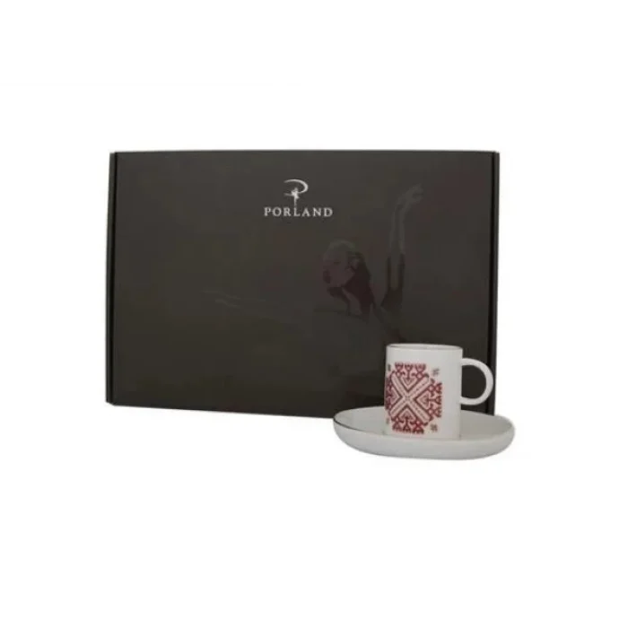 Porland Arabesque Desen6 6 Kişilik Kahve Takımı 85cc