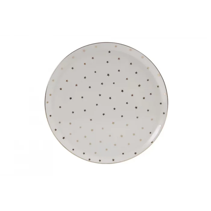 Porland Forest Yaldızlı Servis Tabağı 28cm