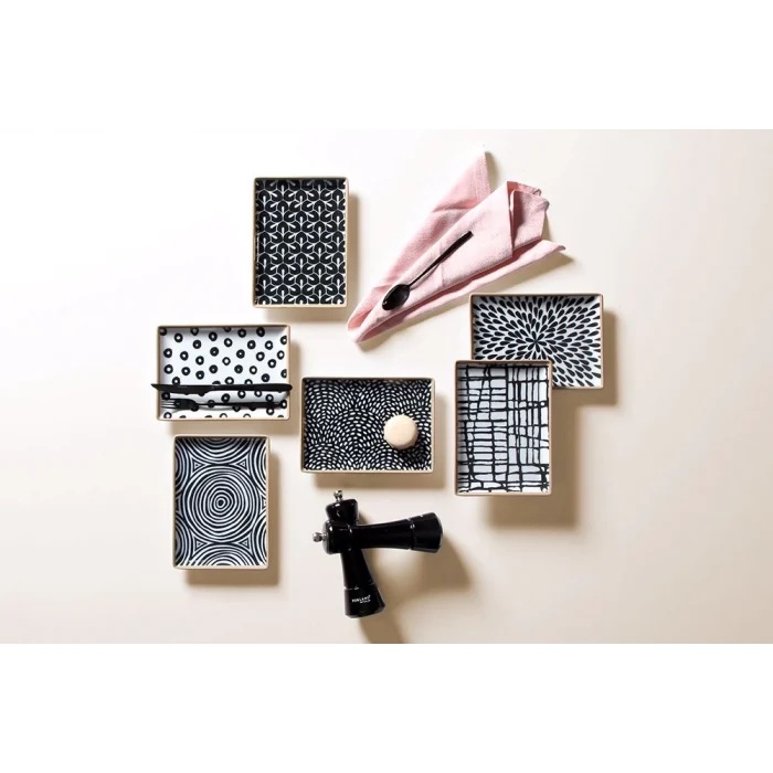 Porland Fractal 18Cm 6 Kişilik Pasta Takımı