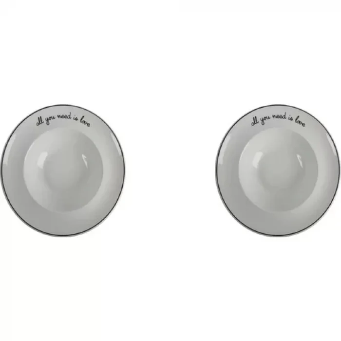 Porland Hope Çukur Tabak 26cm 2li