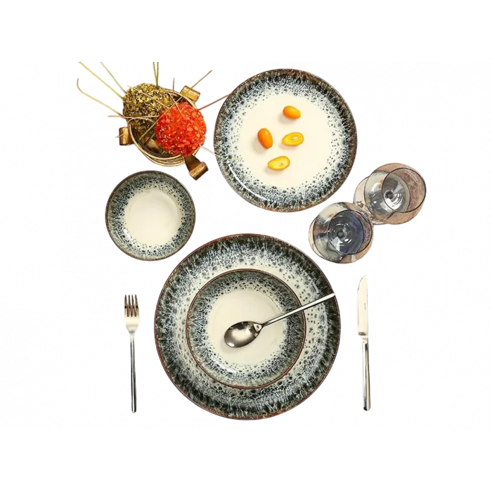 Porland Re-Gen Ontario 24 Parça 6 Kişilik Yemek Takımı