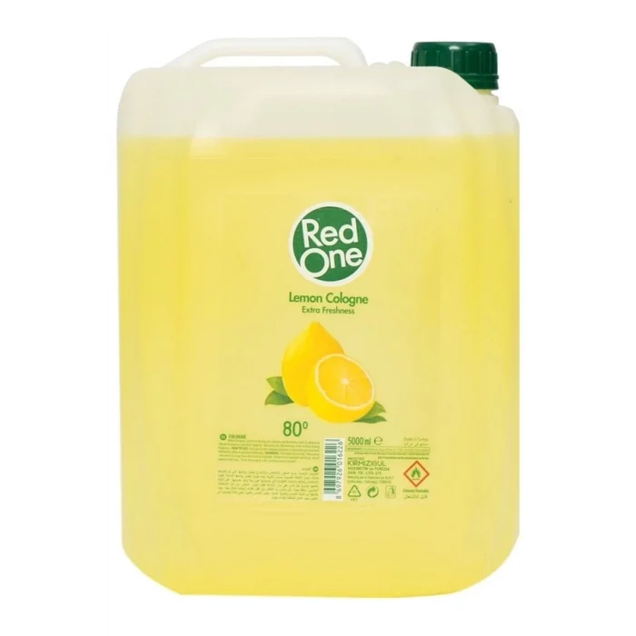 Red One Ekstra Ferah 80 Derece 5000 Ml Limon Kolonyası