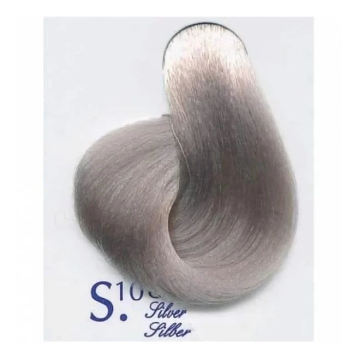 S10 Akos Saç Boyası Gümüş Rengi 60Gr Tüp Ambalajlı