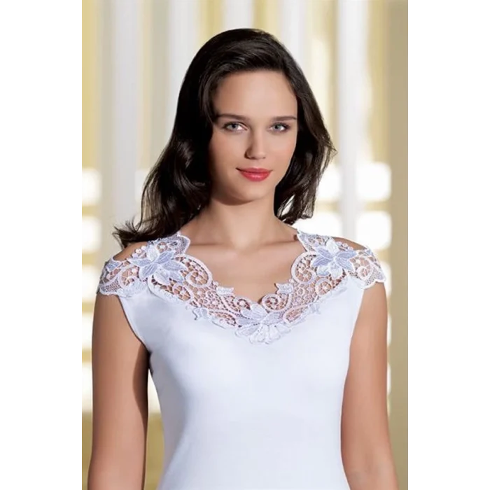 Şahinler Arkası Güpürlü Atlet B396