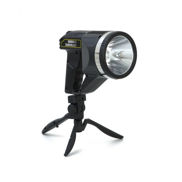 Şarjlı Dev Boy El Feneri Tripod Ayaklı Parlak Led El Lambası Kamp, Av Ve Güvenlik İçin İdeal