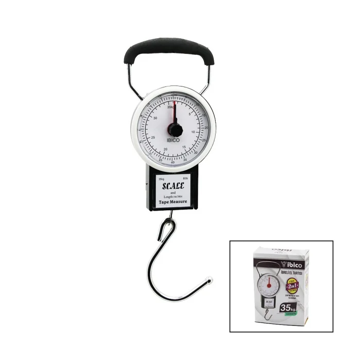 Scale 2in1 İbreli Kantar - Metre