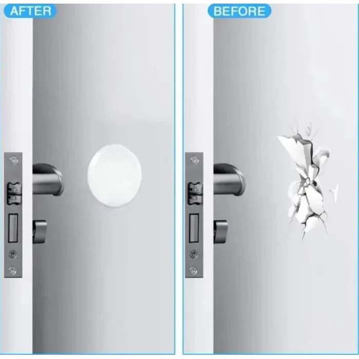 Şeffaf  Silikon Mobilya ve Kapı Durdurucu Darbe Pedi 6 lı