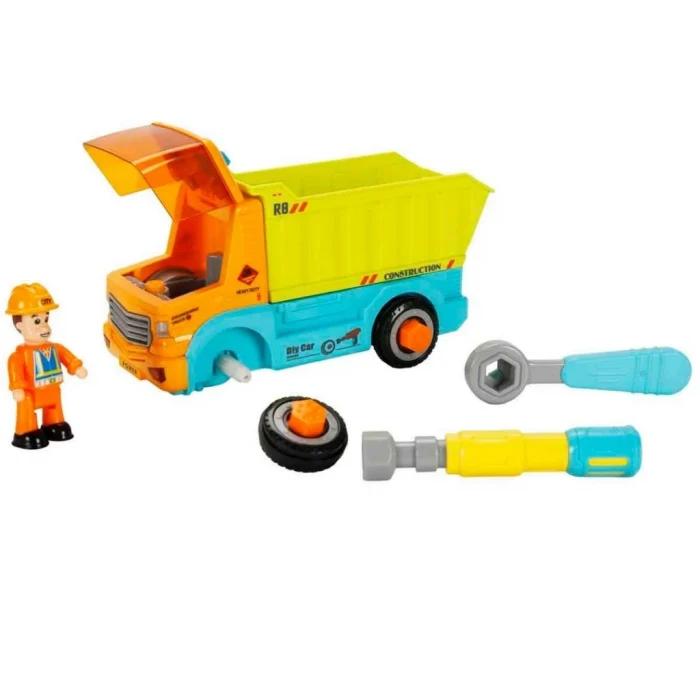 Sesli ve Işıklı Figürlü Sök Tak Mini Kamyon Seti