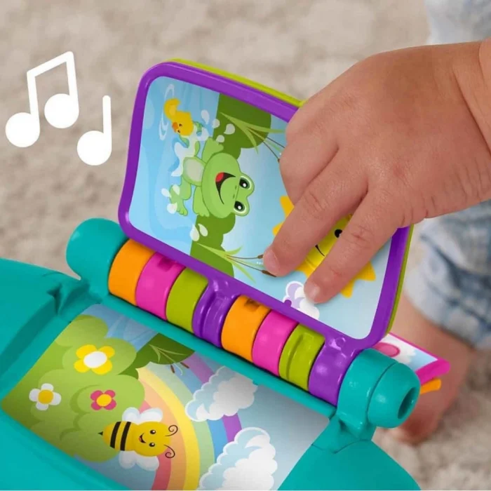 Sesli ve Işıklı Fisher Price Eğlen ve Öğren Yaşa Göre Gelişim İlk Koltuğum