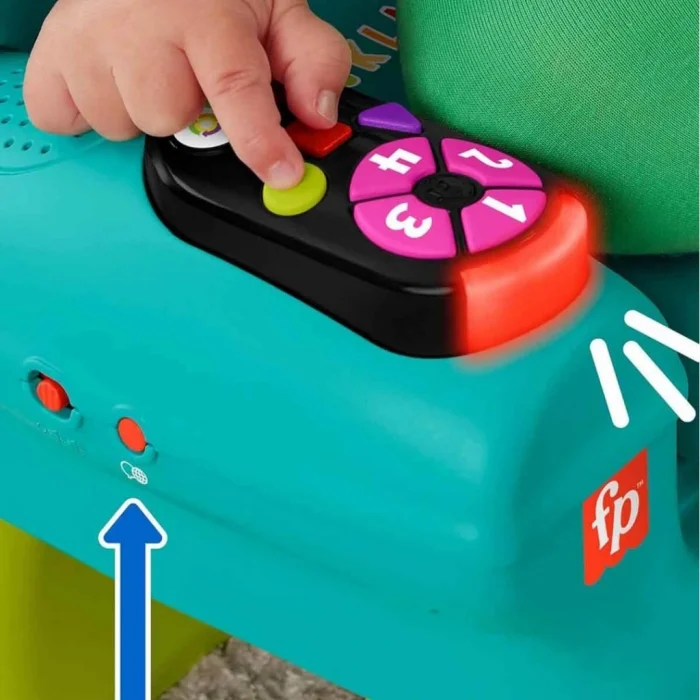 Sesli ve Işıklı Fisher Price Eğlen ve Öğren Yaşa Göre Gelişim İlk Koltuğum