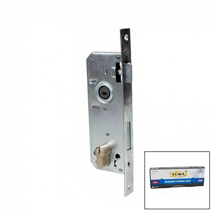 Silindir Gömme Kilit Kare 35mm