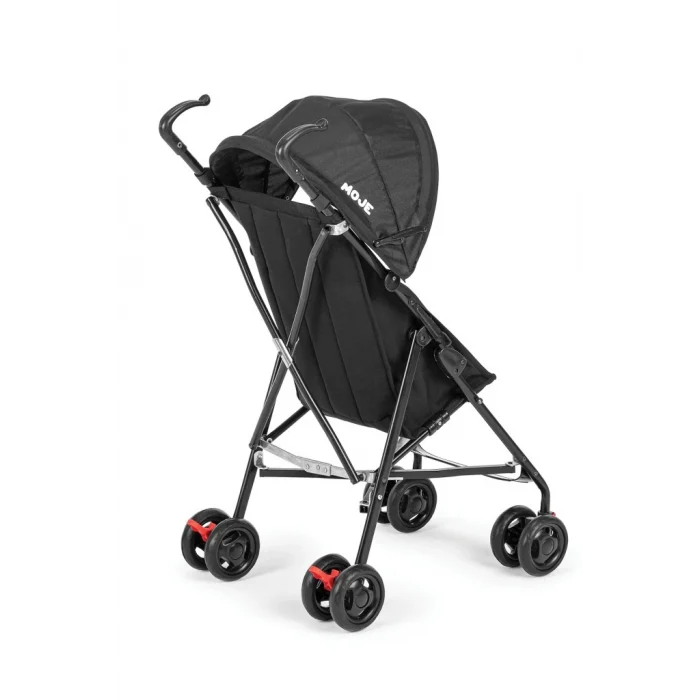 Simple Pratik Baston Bebek Arabası Siyah