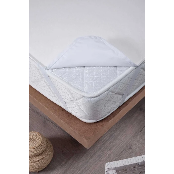 Sıvı Geçirmez Lastikli Bebek Yatak Koruyucu Alez 60x120 cm Alez