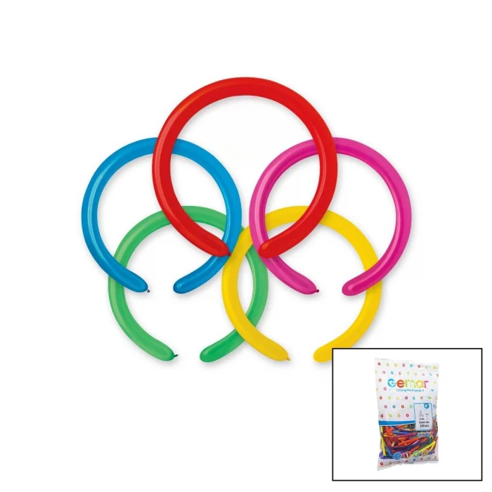 Sosis Uzun Balon 2 İnç - 5cm - 100pcs