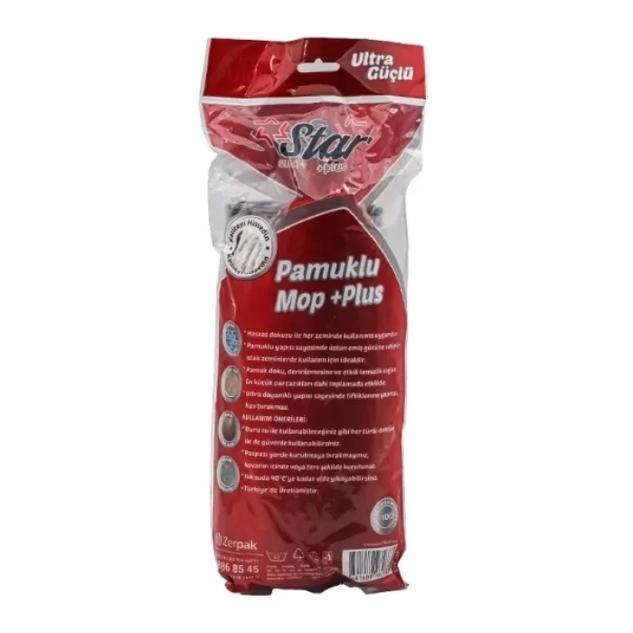 Star Plus Pamuklu İpli Mop Ucu Str-107