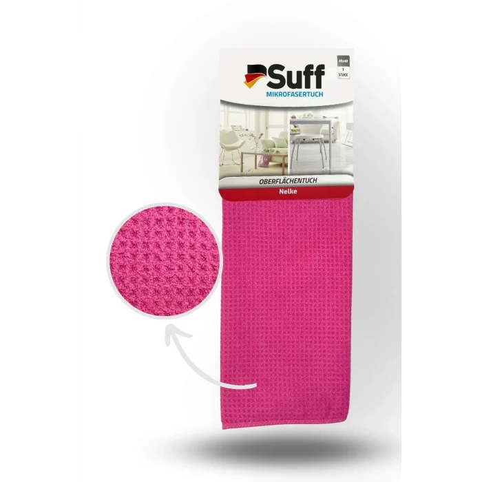 Suff Karanfil Mikrofiber Bez 40x40