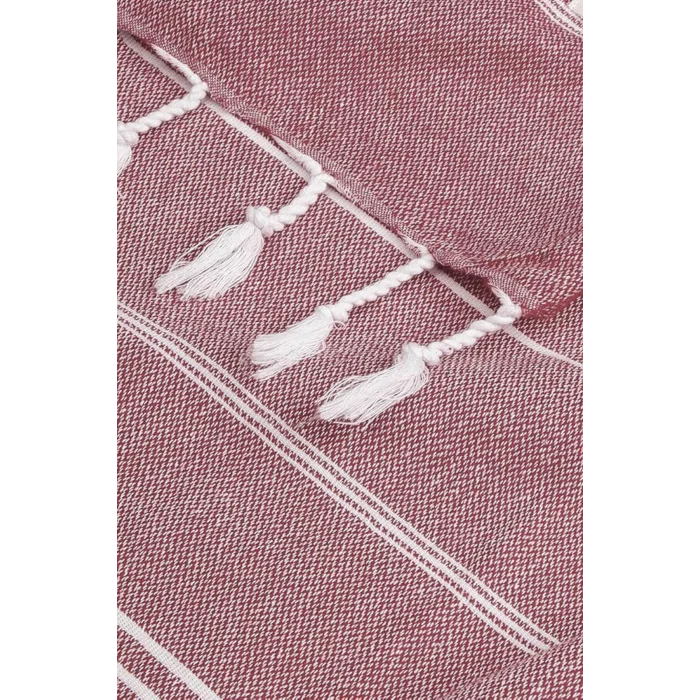 Summer Wind Soft &#37;100 Pamuk Peştemal 100x180 cm Bordo