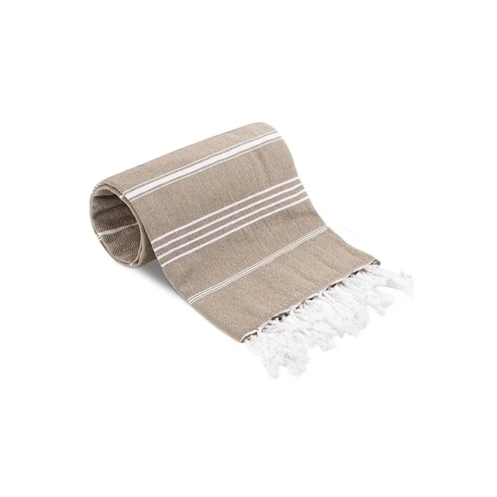 Summer Wind Soft &#37;100 Pamuk Peştemal 100x180 cm Kahve