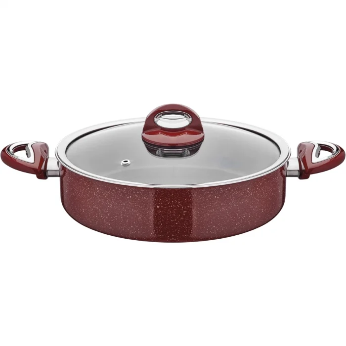 Taç Titan Granit Basık Tencere 24cm TT-1115