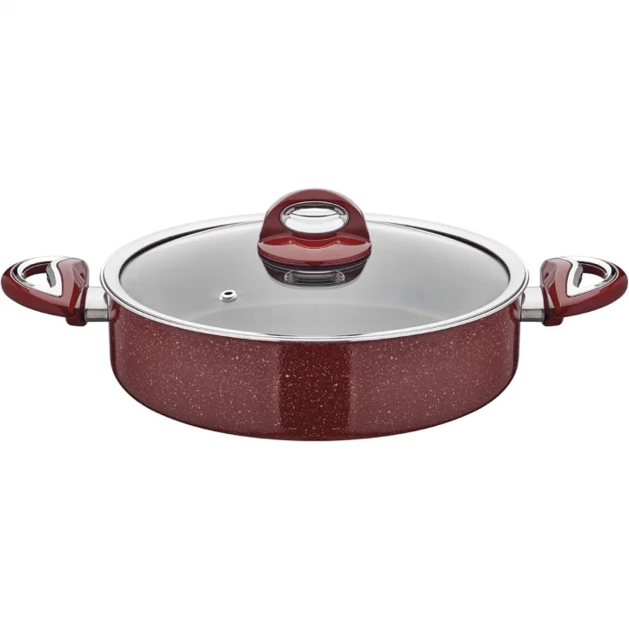 Taç Titan Granit Basık Tencere 28cm TT-1117