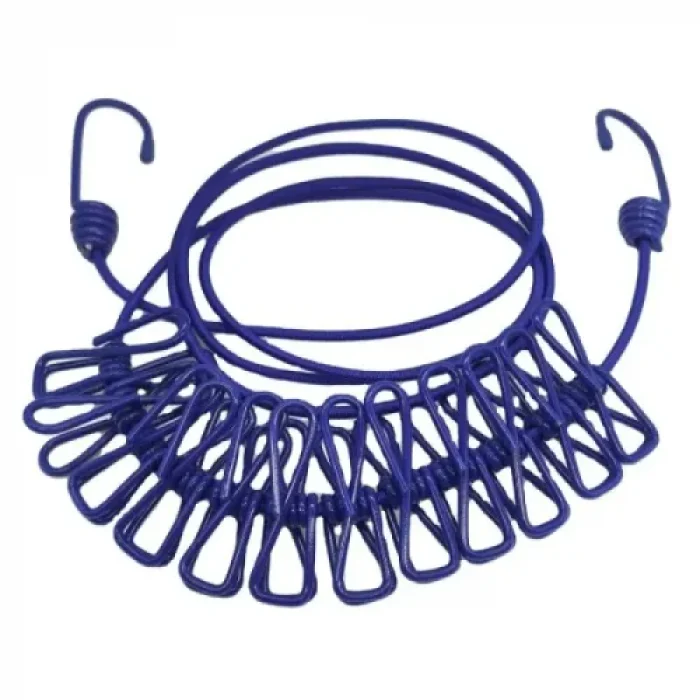 Taşınabilir Pratik Mandallı Çamaşır İpi