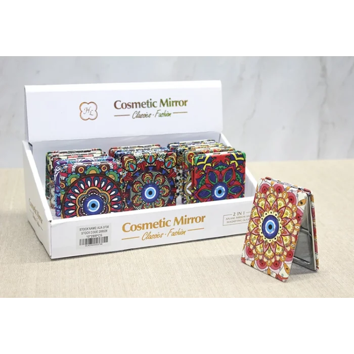 Taşlı El Aynası Dikdörtgen İnce Model 2