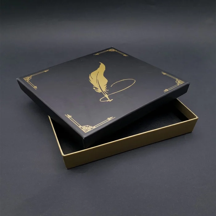 Tüylü Kalem Tasarımlı Hediye Kutusu