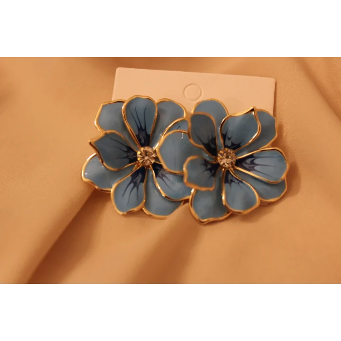 Shyla Bijuteri Çiçek Küpe