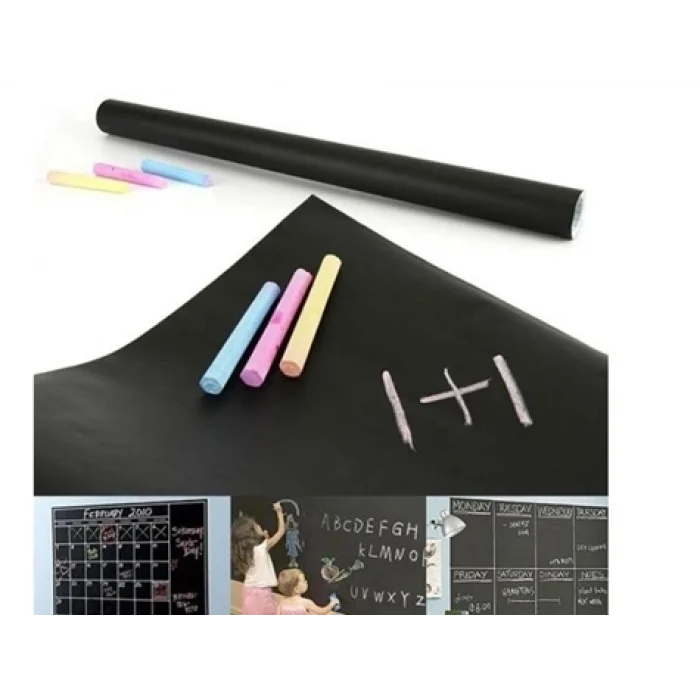 Yapışkanlı Kara Tahta-yazı Tahtası: Sticker Blackboard