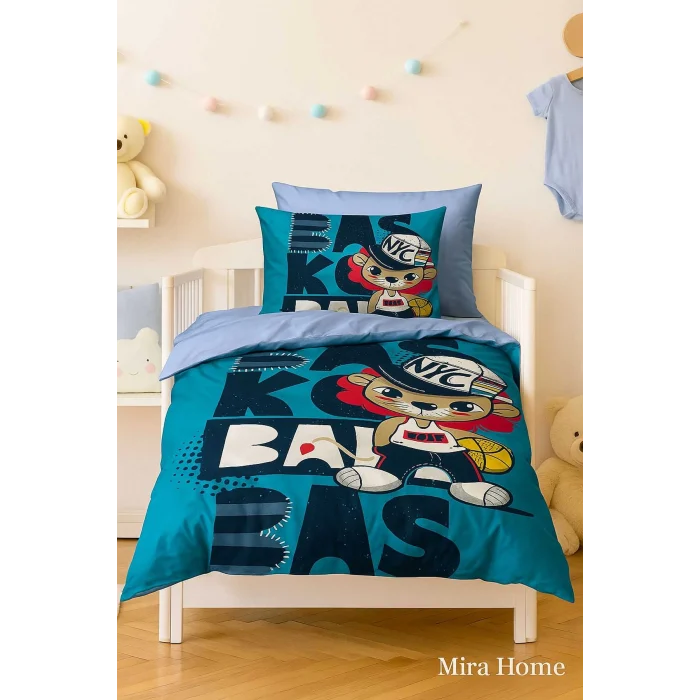 Yenidoğan Erkek Bebek Nevresim Takımı &#37;100 Pamuklu Nyc