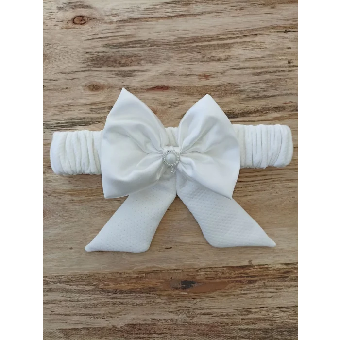 Luz&Pos Yenidoğan Sahra Lucky Baby Nakışlı Kundak Bebek Battaniyesi Ekru